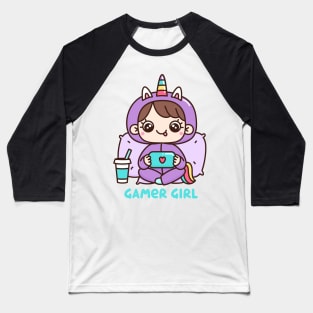 Gamer girl Baseball T-Shirt